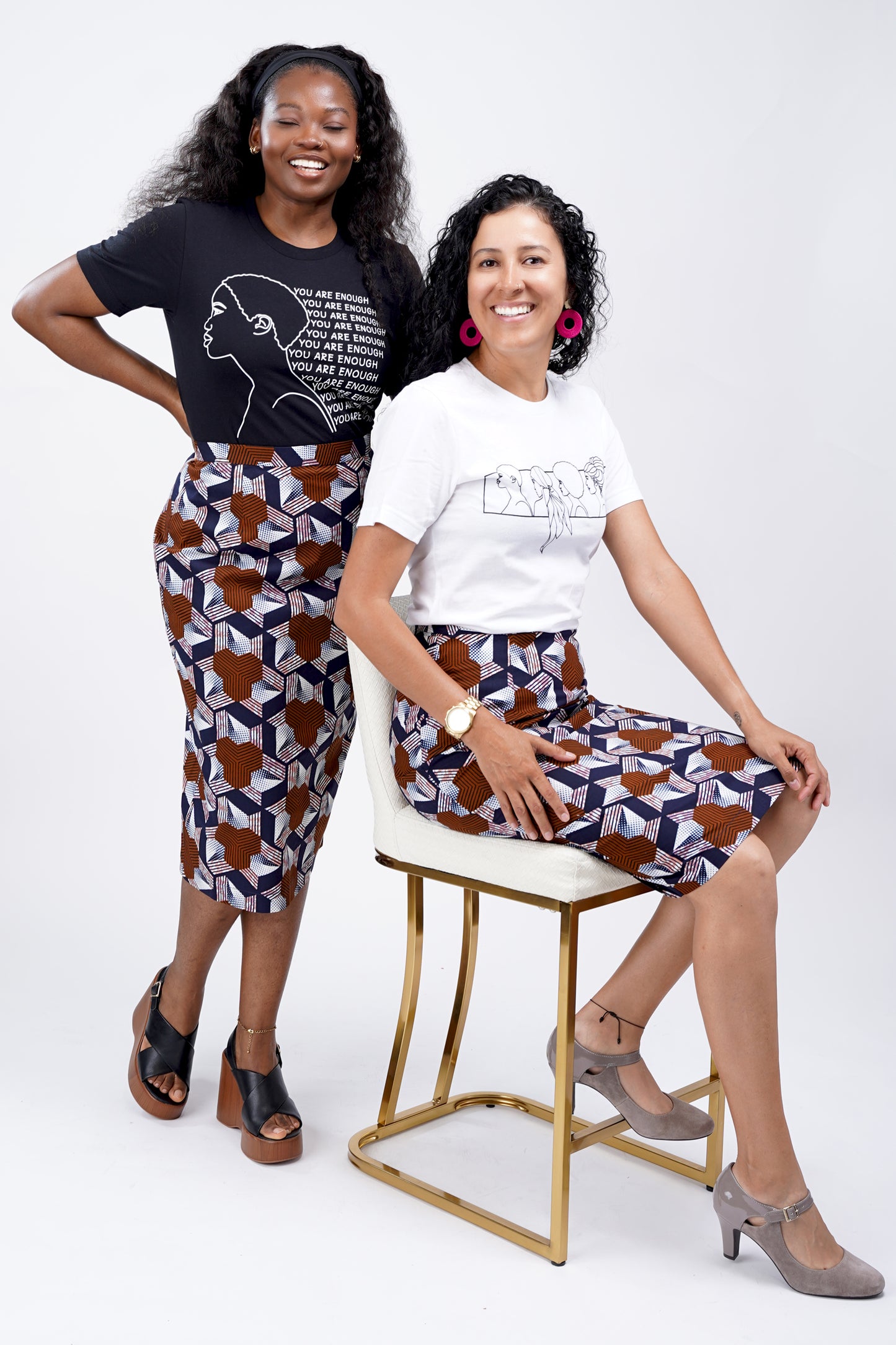 Ankara Pencil Skirt