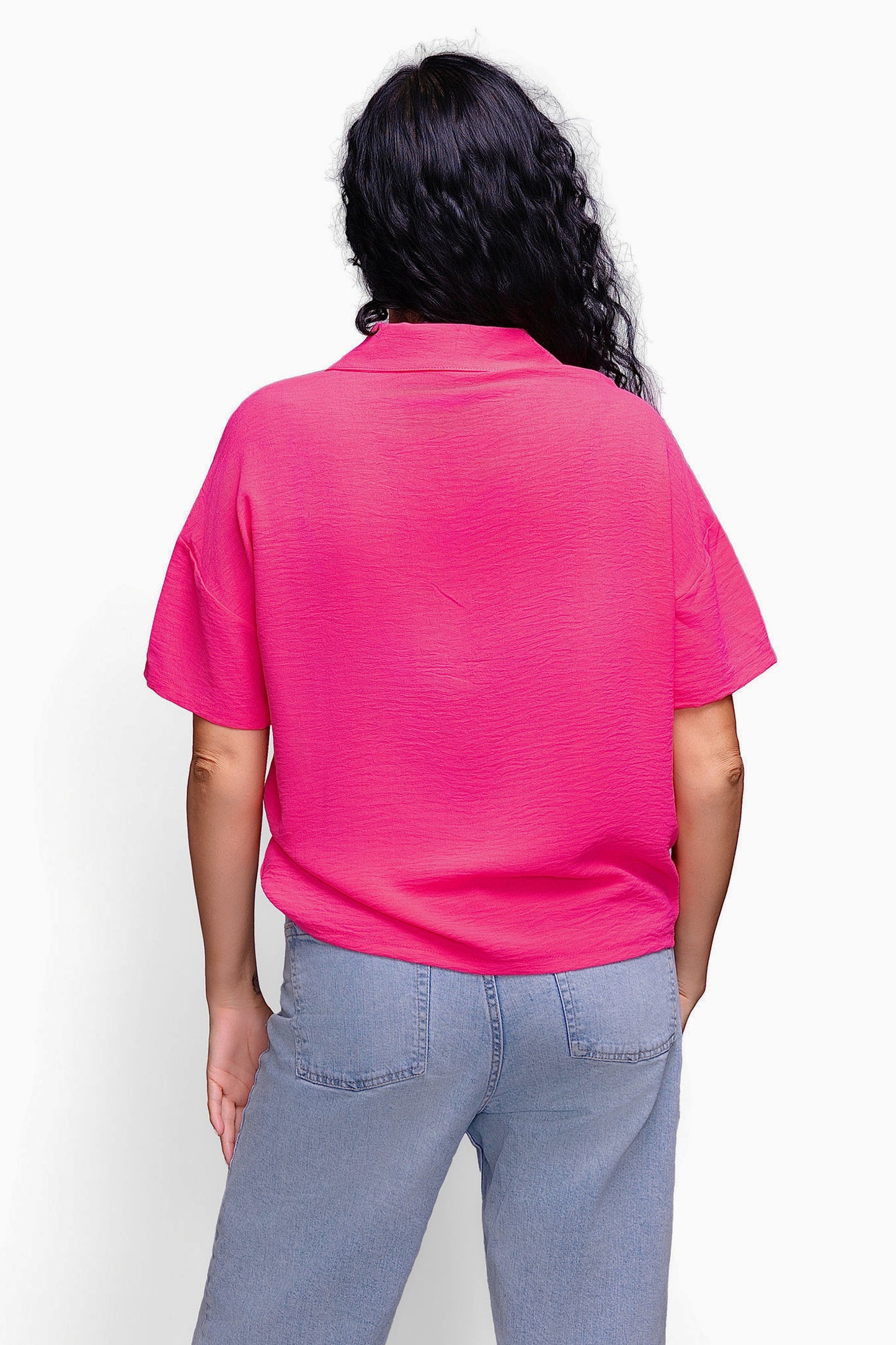 Loose Top with Collar