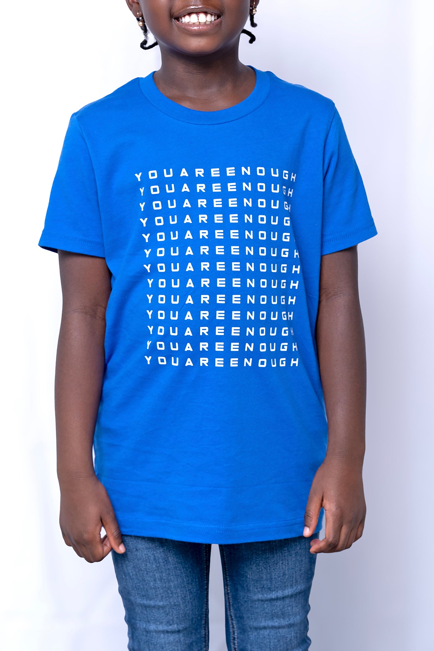 You Are Enough – Repeat Kids Tshirt