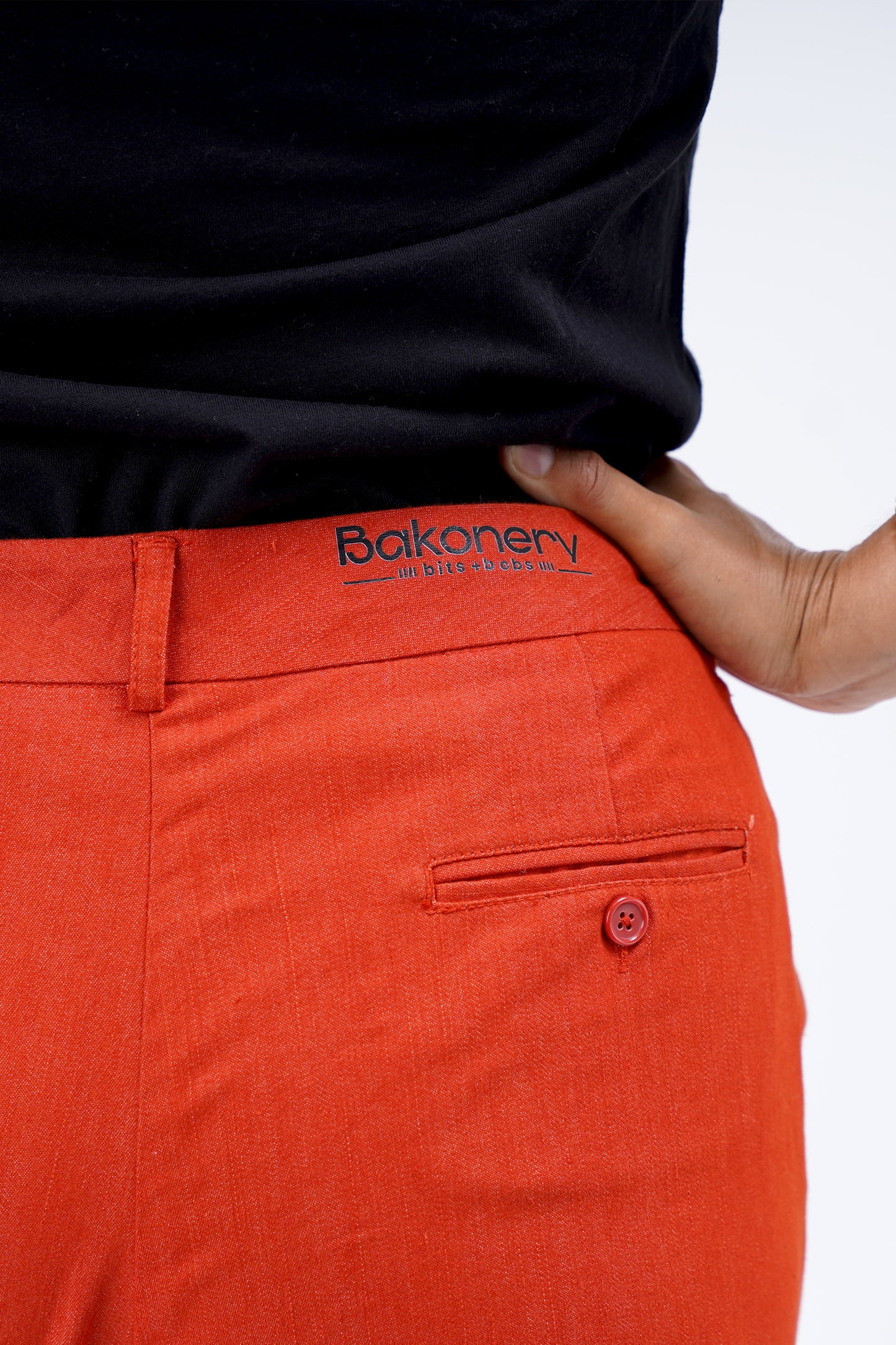 Orange Pants
