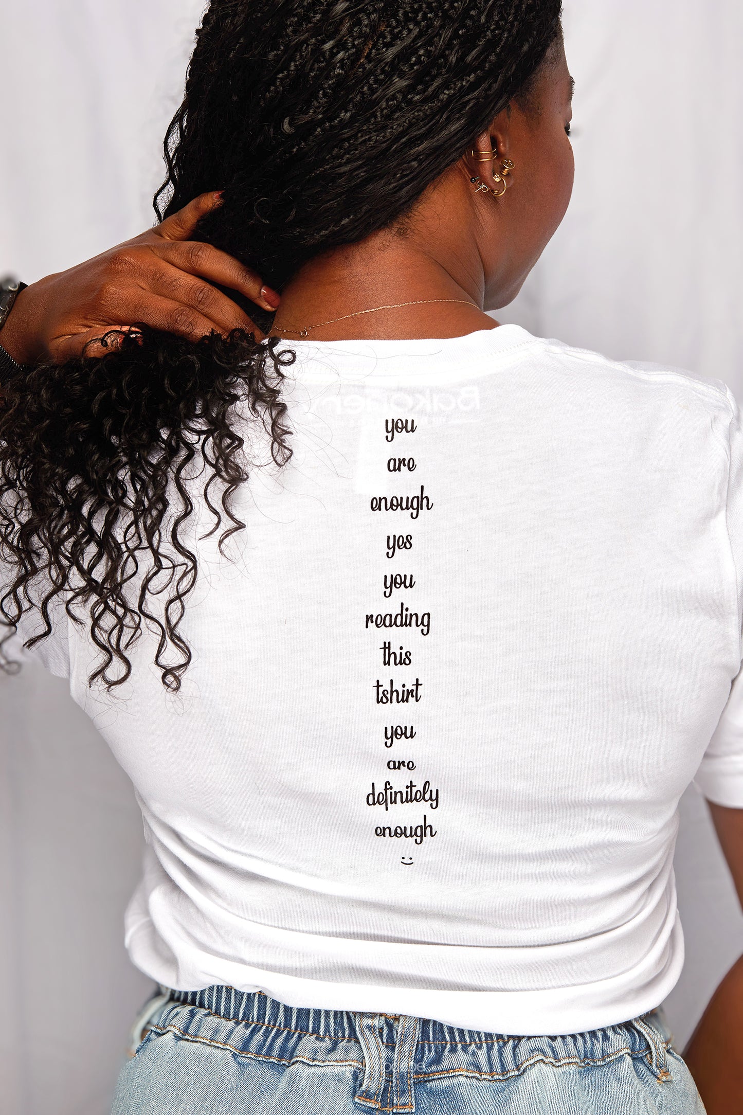 You Are Enough - Scarf T-Shirt