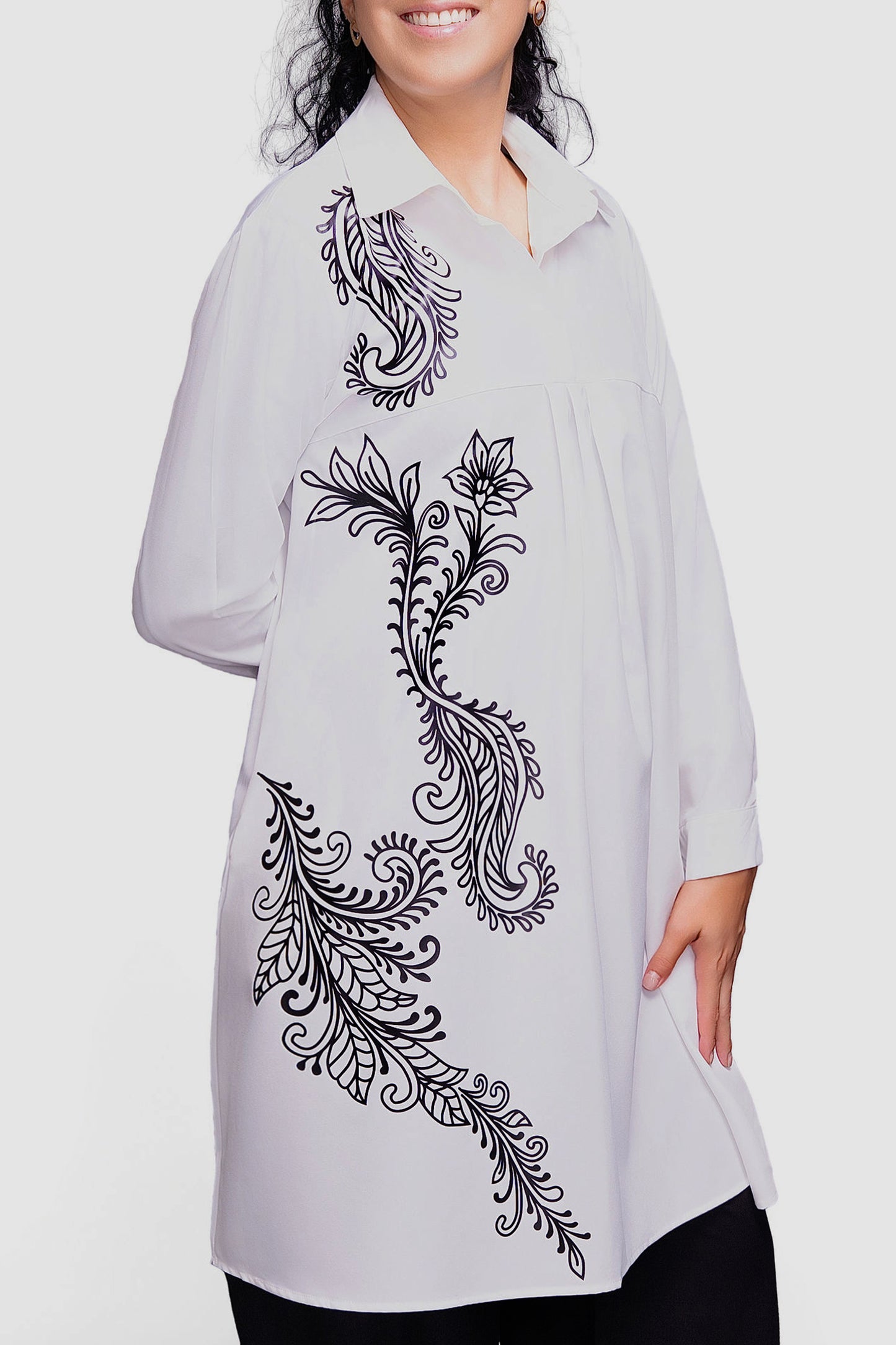White Shirt Dress