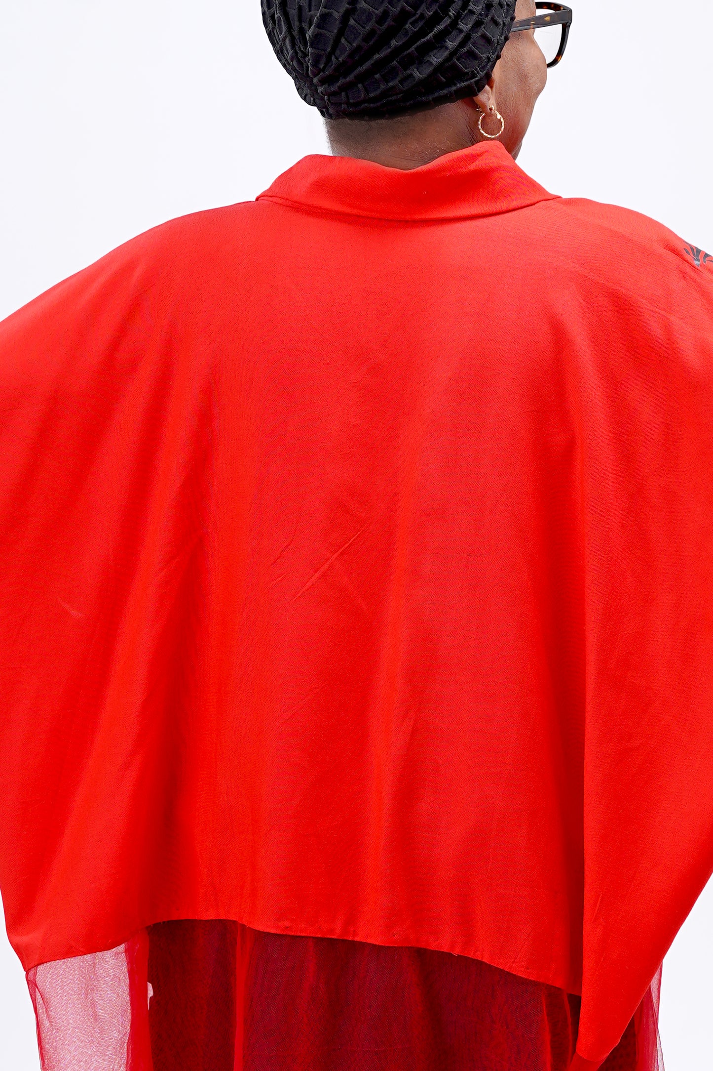 Agbada With Tulle