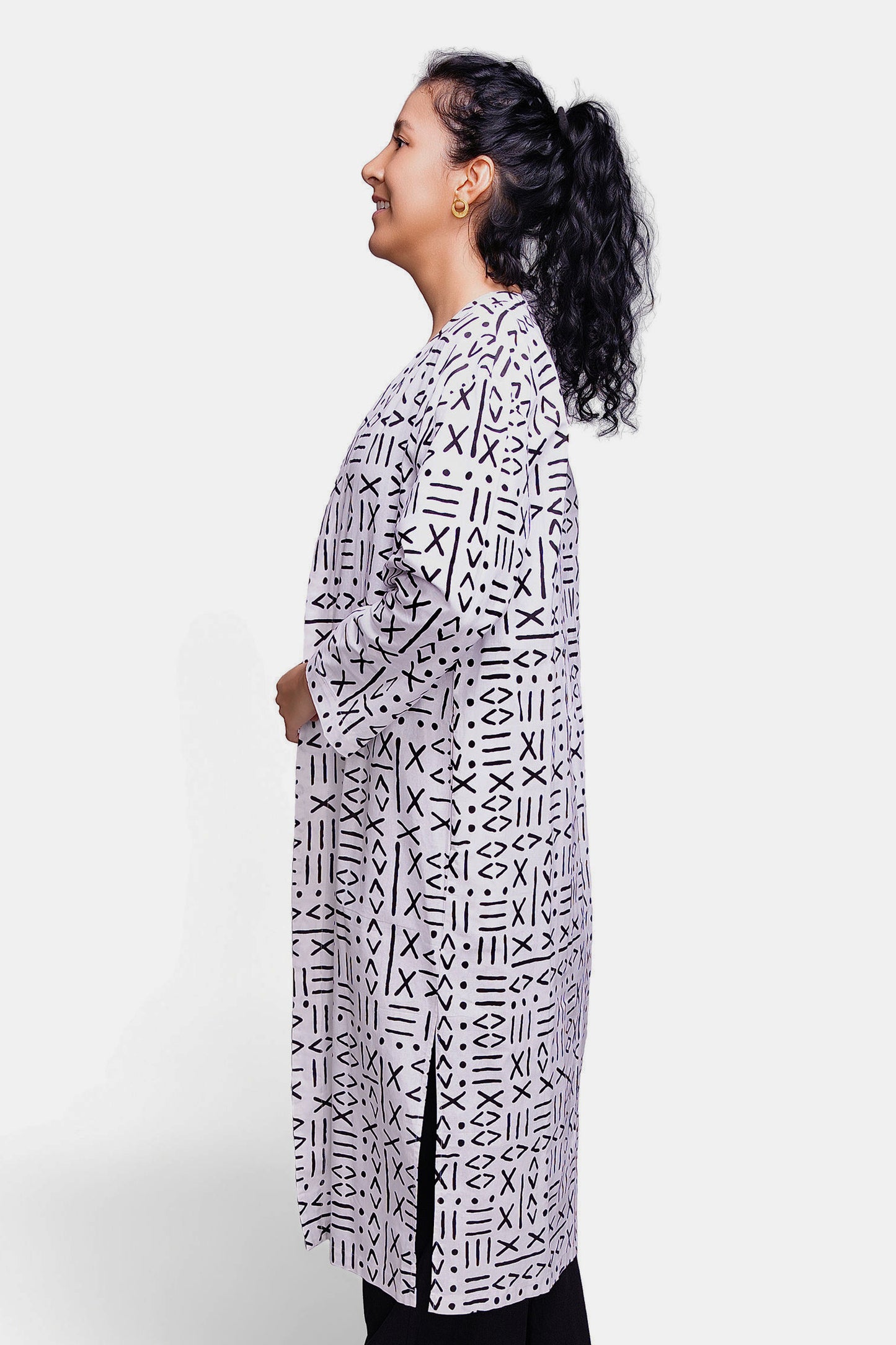 Coverup Ankara print
