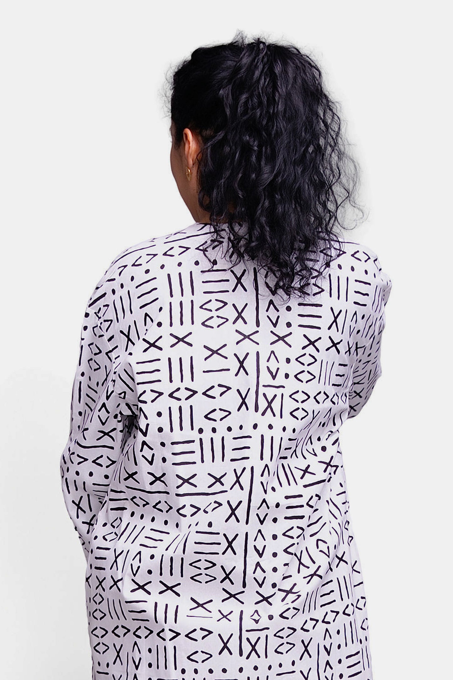 Coverup Ankara print