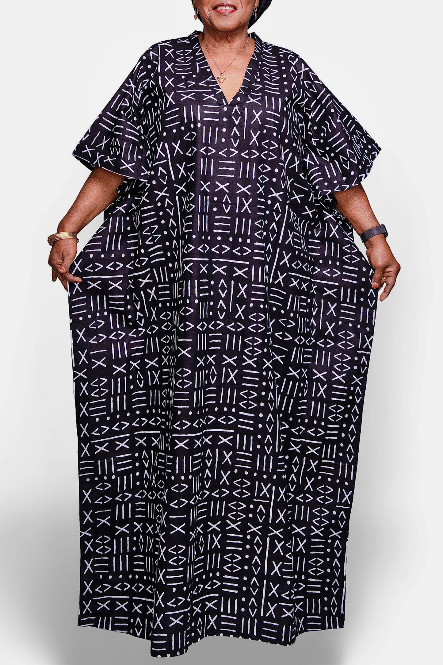 Kaftan Ankara Print