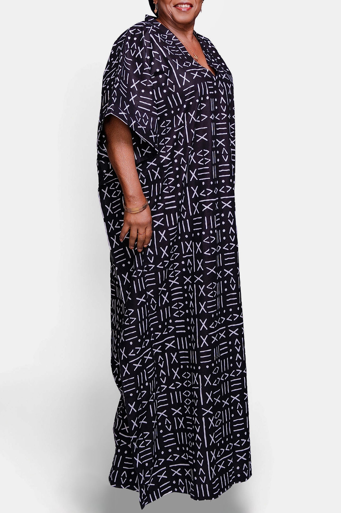 Kaftan Ankara Print