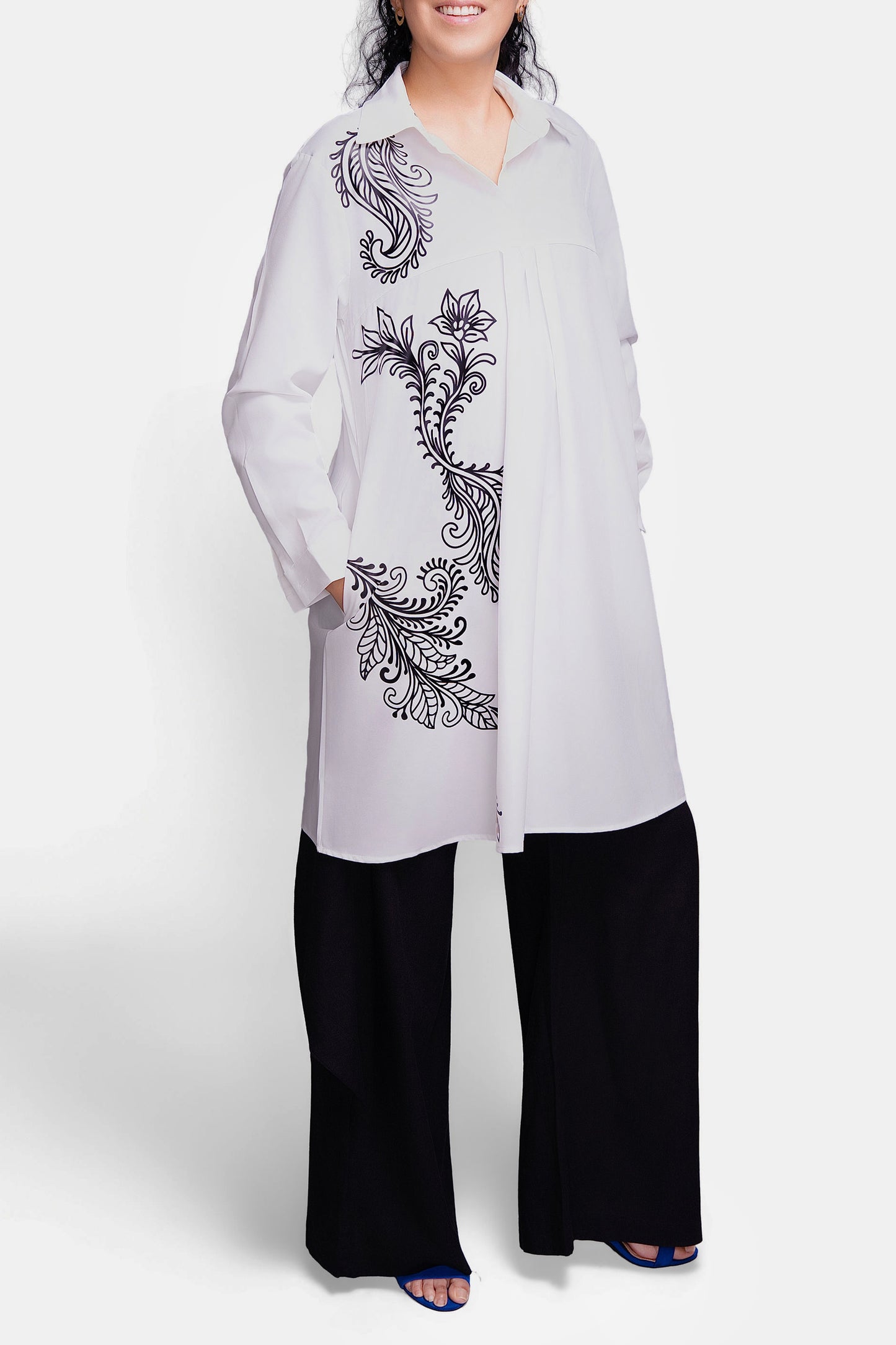 White Shirt Dress