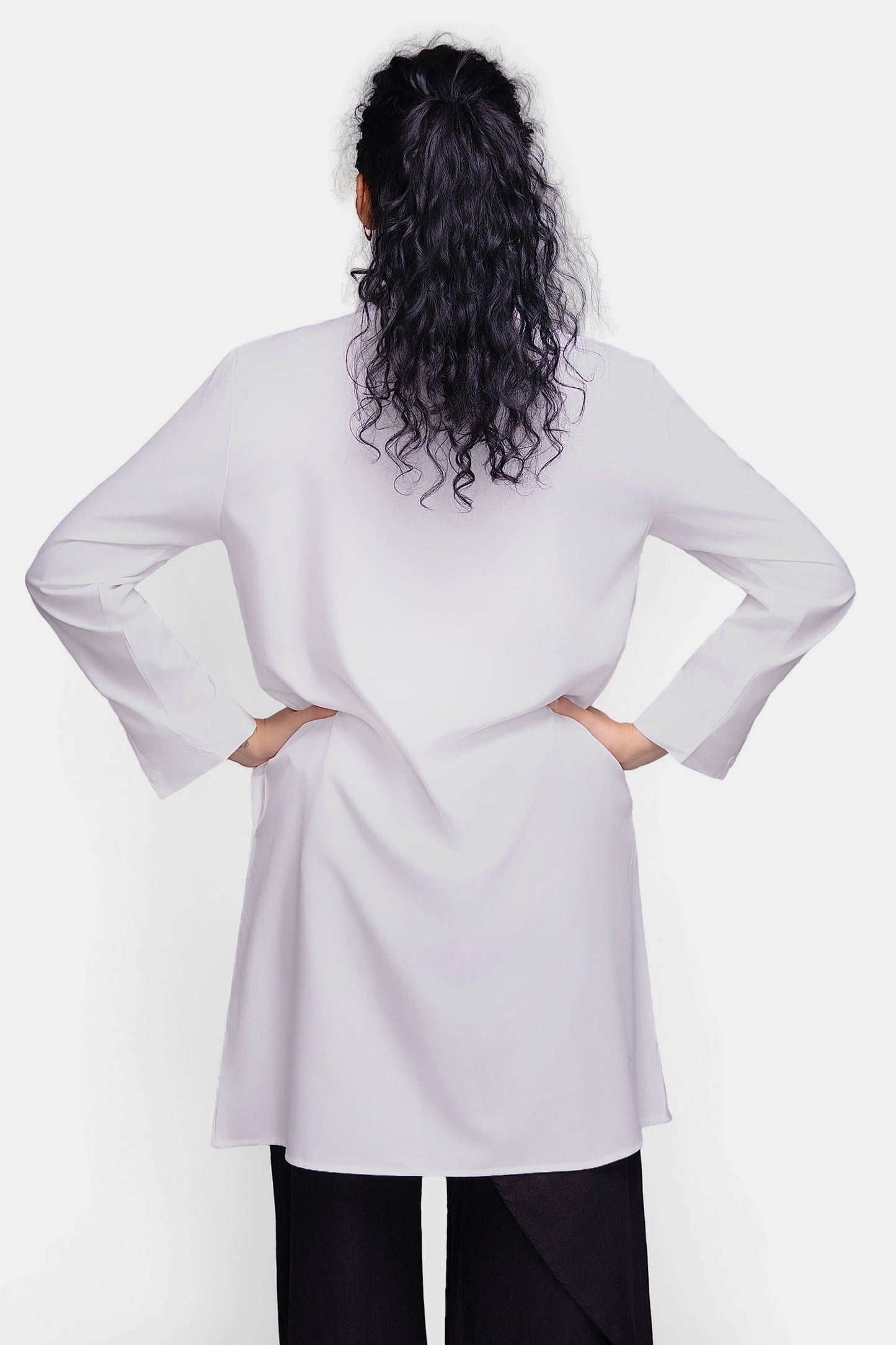 White Shirt Dress