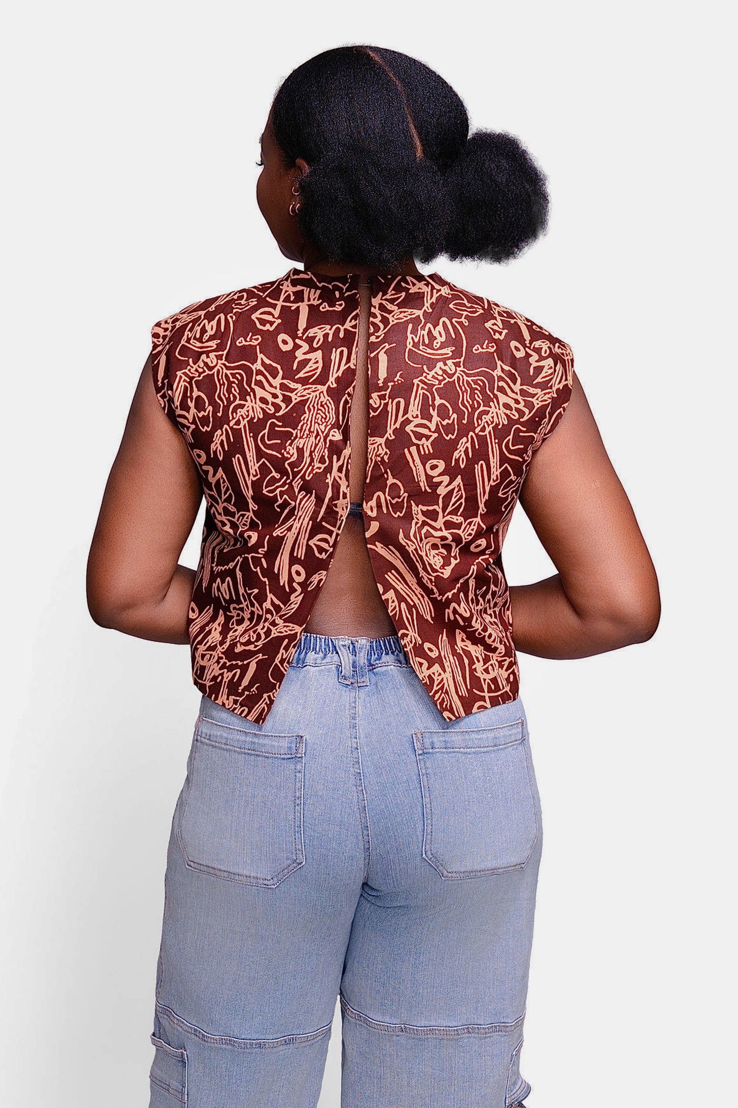 Sleeveless Crop Top