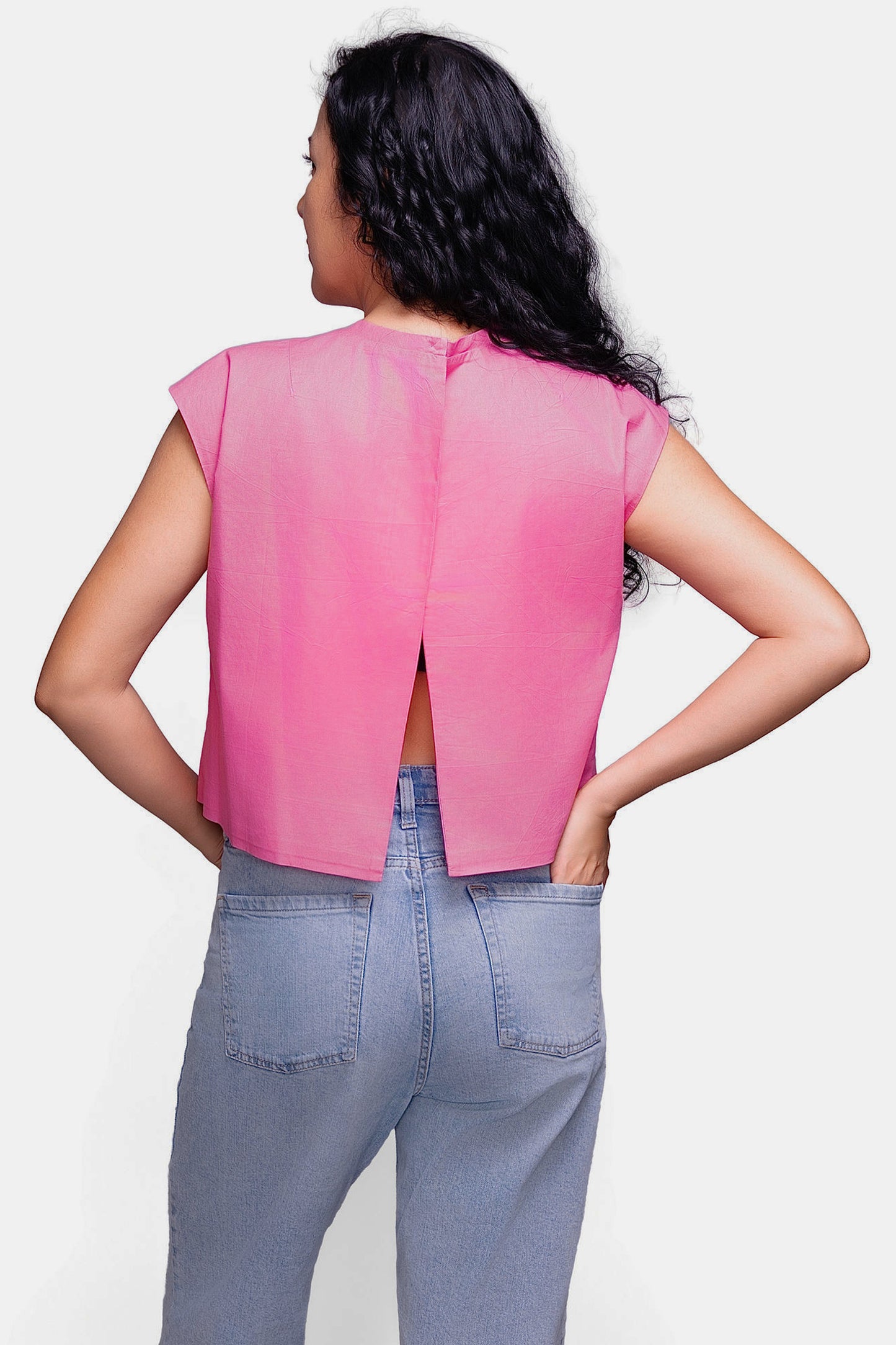 Sleeveless Crop Top